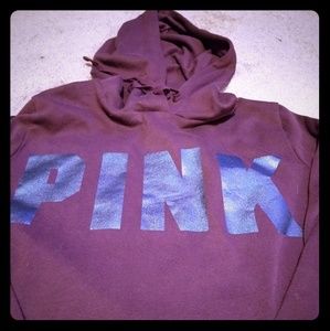 Burgundy Pink hoodie